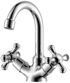 Смеситель RedBlu by Damixa Retro 230210000 для раковины